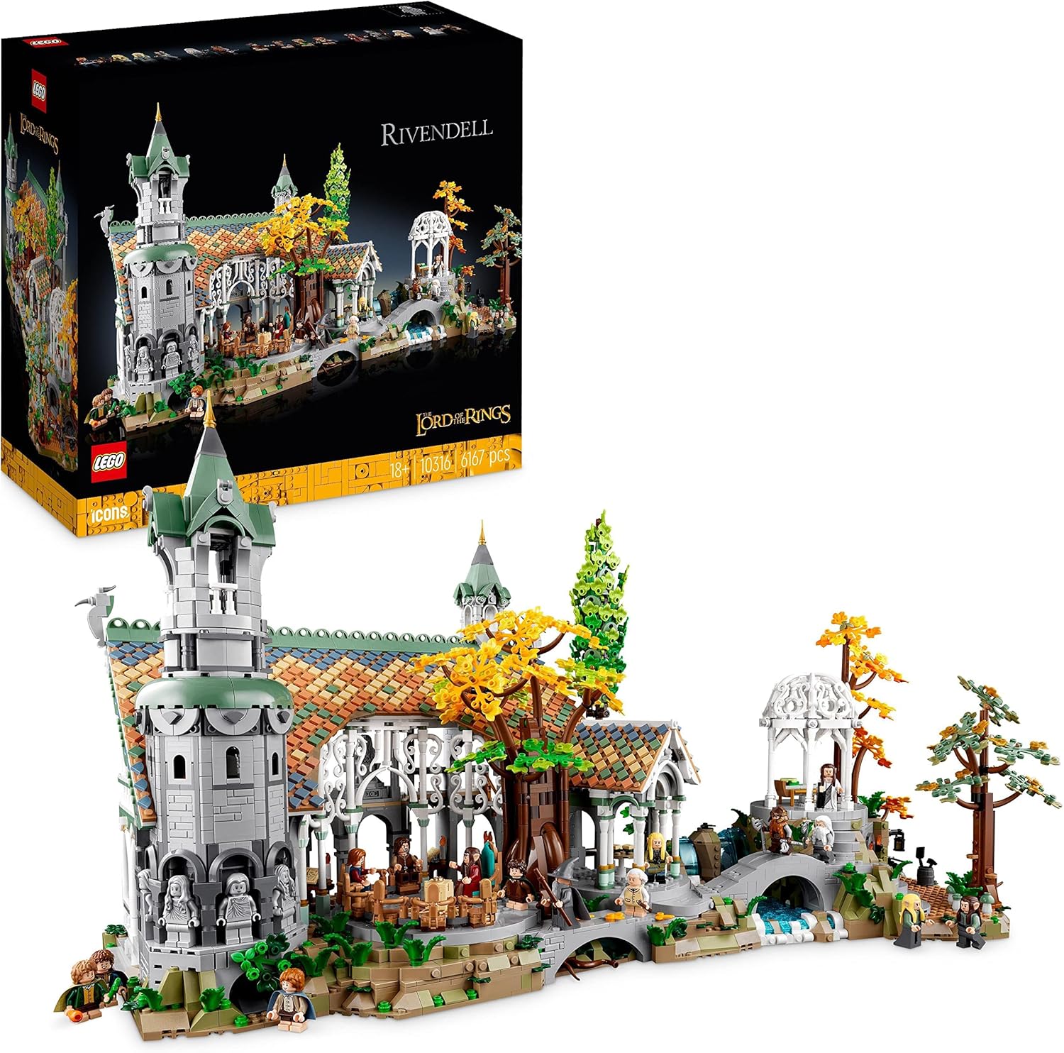 Read more about the article Rebuild Middle-earth with the LEGO Icons Lord of the Rings: Rivendell Set